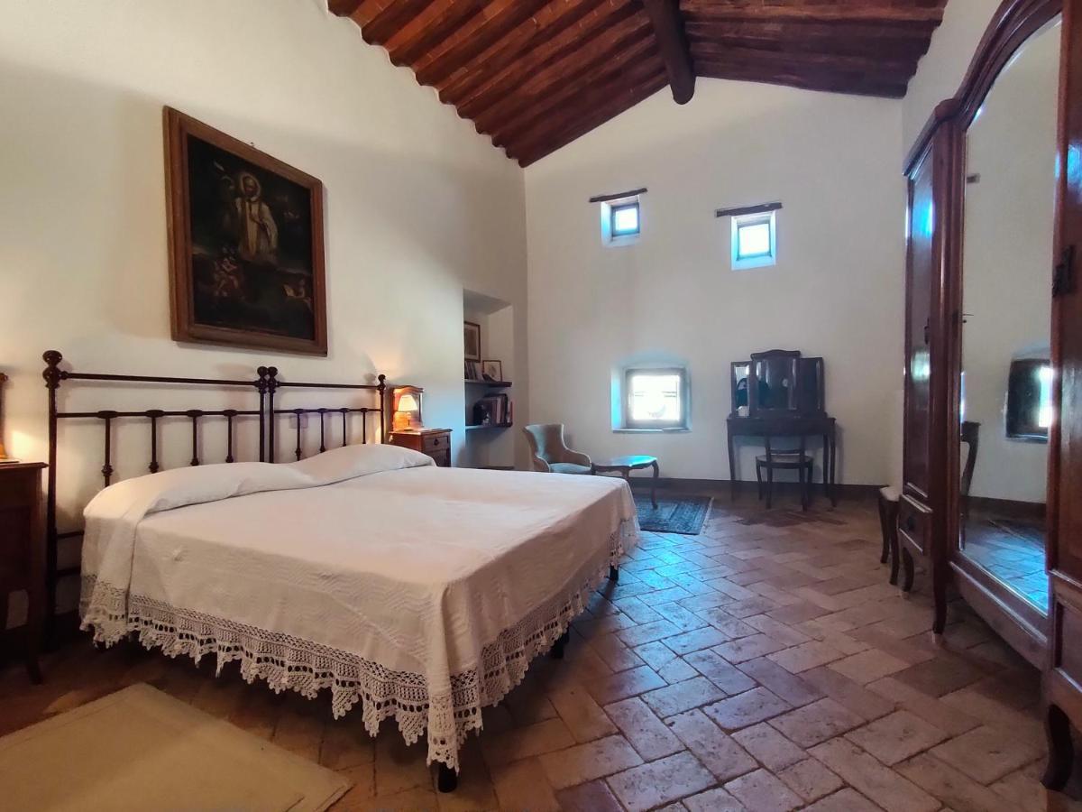 Palazzo Bianciardi Attico Apartment Castellina in Chianti Bagian luar foto