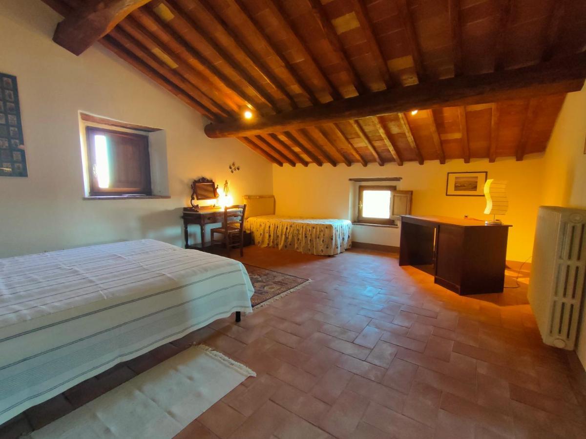 Palazzo Bianciardi Attico Apartment Castellina in Chianti Bagian luar foto