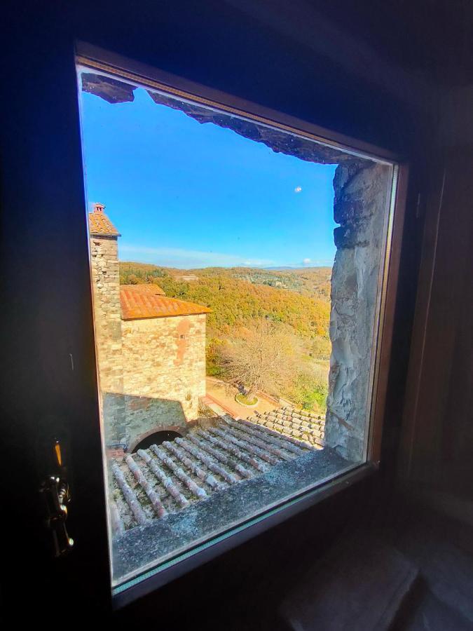 Palazzo Bianciardi Attico Apartment Castellina in Chianti Bagian luar foto