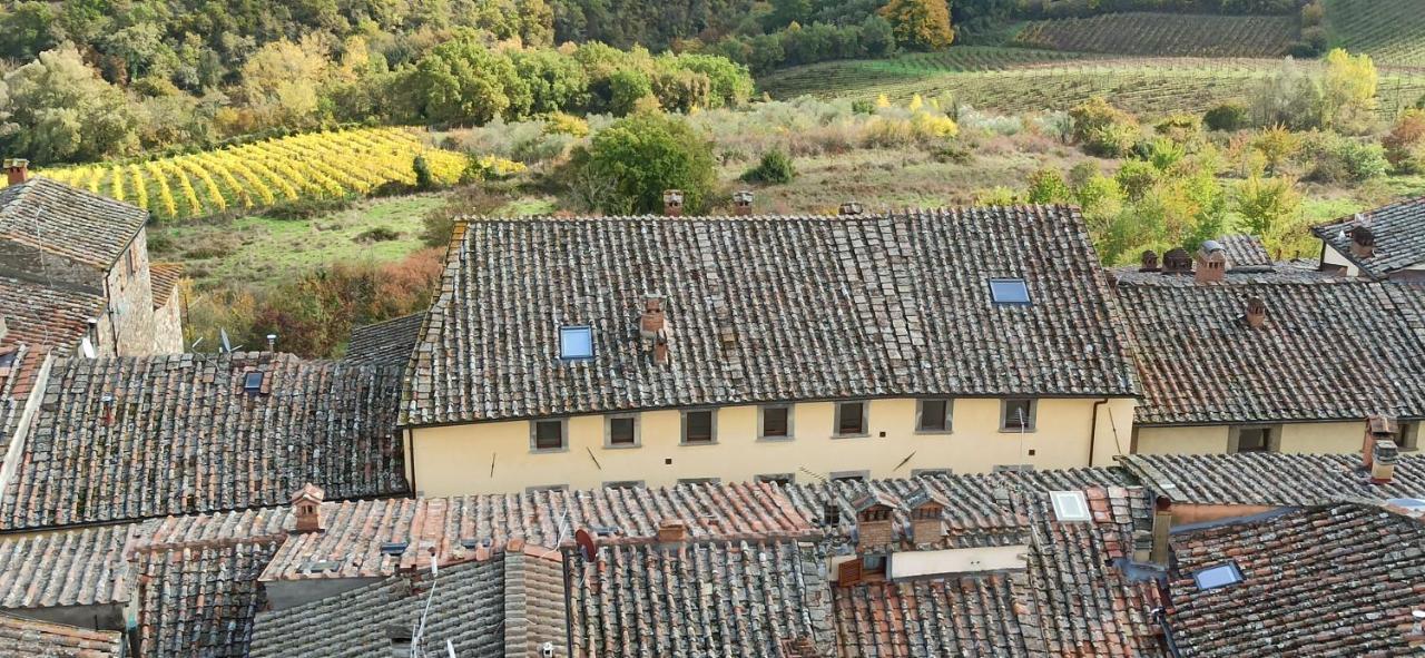 Palazzo Bianciardi Attico Apartment Castellina in Chianti Bagian luar foto